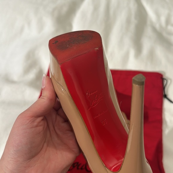 CHRISTIAN LOUBOUTIN LADY PEEP PUMP - Picture 8 of 9